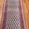 3′ x 17′ Antique Persian Ivory Runner Rug – Hand-Knotted Wool - 2 3′ x 17′ Antique Persian Ivory Runner Rug – Hand-Knotted Wool