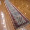 3′ x 17′ Antique Persian Ivory Runner Rug – Hand-Knotted Wool - 5 3′ x 17′ Antique Persian Ivory Runner Rug – Hand-Knotted Wool