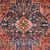 13′ x 17′ Red Fine Hand-Knotted Antique Persian Bakhtiari Rug – Traditional Wool