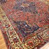 13′ x 17′ Red Fine Hand-Knotted Antique Persian Bakhtiari Rug – Traditional Wool