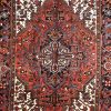 6′ x 8′ Rust Fine Hand-Knotted Persian Heriz Rug – Traditional Wool