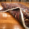 6′ x 8′ Rust Fine Hand-Knotted Persian Heriz Rug – Traditional Wool
