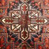 6′ x 8′ Rust Fine Hand-Knotted Persian Heriz Rug – Traditional Wool