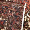 6′ x 8′ Rust Fine Hand-Knotted Persian Heriz Rug – Traditional Wool