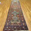 3′ x 14′ Rust Fine Hand-Knotted Persian Heriz Rug – Antique Wool - 1 3′ x 14′ Rust Fine Hand-Knotted Persian Heriz Rug – Antique Wool