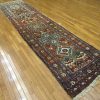 3′ x 14′ Rust Fine Hand-Knotted Persian Heriz Rug – Antique Wool - 5 3′ x 14′ Rust Fine Hand-Knotted Persian Heriz Rug – Antique Wool