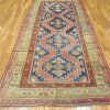 5′ x 11′ Antique Caucasian Bordjalu Kazak Rug – Blue – Hand Knotted Wool