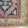 5′ x 11′ Antique Caucasian Bordjalu Kazak Rug – Blue – Hand Knotted Wool