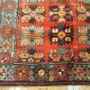 5′ x 9′ Semi Antique Caucasian Rug – Red – Hand Knotted Wool