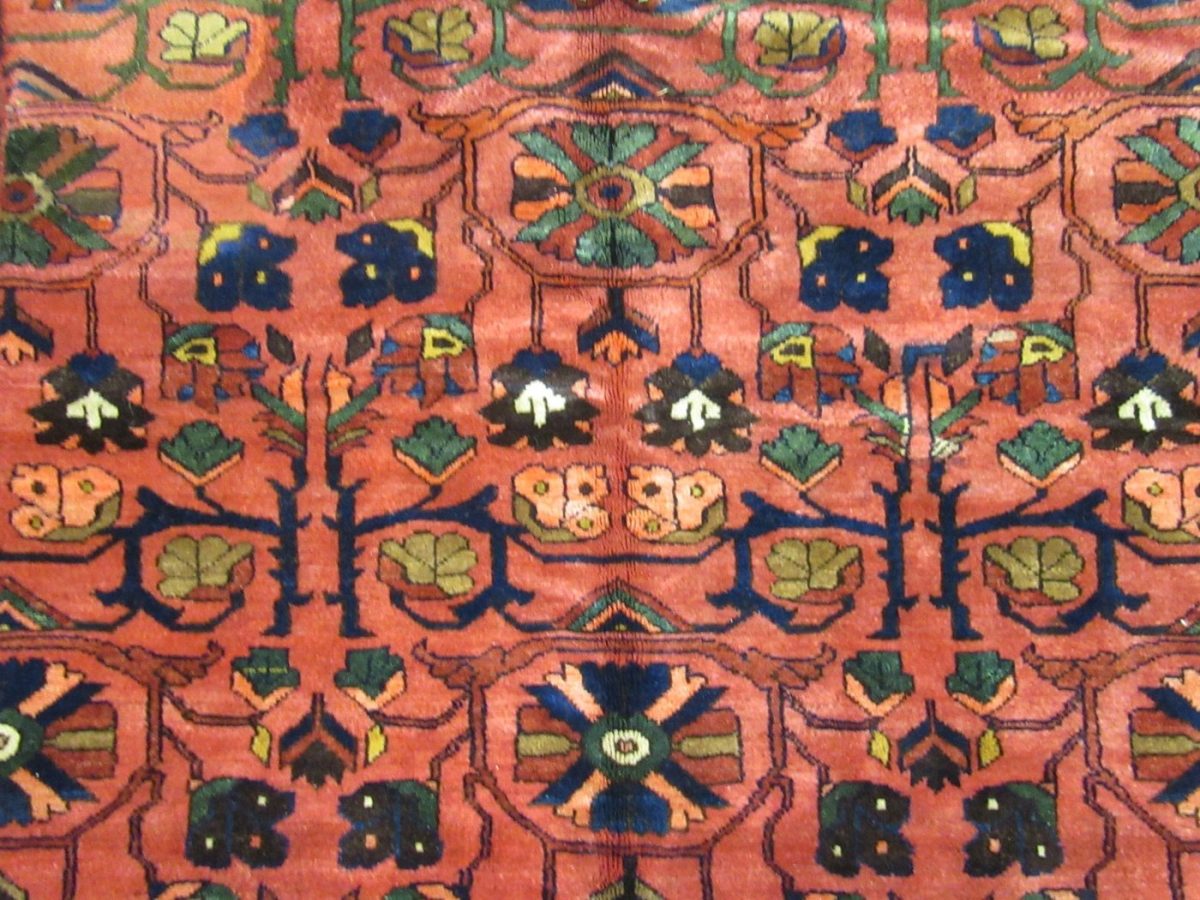 6′ x 18′ Persian Malayer(Ingelas) ventage Rug – Red – Hand Knotted Wool