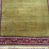 3′ x 18′ Semi Antique Persian Mahal Runner Rug – Olive Green – Hand Knotted Wool
