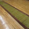 3′ x 18′ Semi Antique Persian Mahal Runner Rug – Olive Green – Hand Knotted Wool