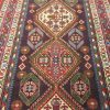 3′ x 18′ Antique Persian Heriz Runner Rug – Navy Blue – Hand Knotted Wool