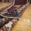 4′ x 17′ Red Fine Hand-Knotted Persian Malayer Runner – Traditional Wool
