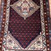 4′ x 17′ Red Fine Hand-Knotted Persian Malayer Runner – Traditional Wool