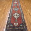 3′ x 16′ Antique Tribal Persian  Heriz (Hashtroud) Runner Rug – Rust – Hand Knotted Wool