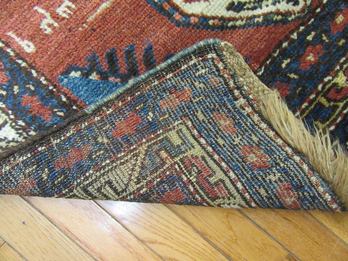 3′ x 16′ Antique Tribal Persian  Heriz (Hashtroud) Runner Rug – Rust – Hand Knotted Wool