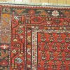 5′ x 9′ Antique Persian Malayer Rug Red Hand Knotted Wool