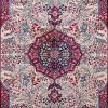 7′ x 10′ Ivory and Indigo Hand-Knotted Antique Persian Kerman Rug – Investment Grade Wool