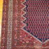 7′ x 17′ Red Fine Hand-Knotted Antique Persian Malayer Runner – Traditional Wool
