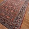 9′ x 13′ Red Fine Hand-Knotted Persian Sultanabad Mahal Rug – Traditional Wool