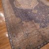 12′ x 19′ Purple Fine Hand-Knotted Turkish Oushak Rug – Traditional Wool