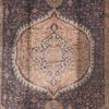12′ x 19′ Purple Fine Hand-Knotted Turkish Oushak Rug – Traditional Wool
