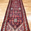 3′ x 20′ Red Fine Hand-Knotted Semi-Antique Persian Malayer Runner – Traditional Wool