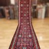 3′ x 20′ Red Fine Hand-Knotted Semi-Antique Persian Malayer Runner – Traditional Wool