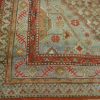 6′ x 11′ Antique Khotan Gallery Rug Soft Blue Hand Knotted Wool