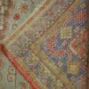 6′ x 11′ Antique Khotan Gallery Rug Soft Blue Hand Knotted Wool