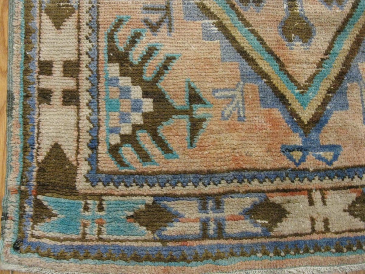 3′ x 13′ Turkish Beige Runner Rug – Transitional Wool