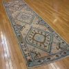 3′ x 13′ Turkish Beige Runner Rug – Transitional Wool