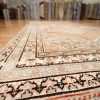 6′ x 12′ Gray Fine Hand-Knotted Central Asian Khotan Rug – Vintage Tribal Wool