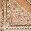 6′ x 12′ Gray Fine Hand-Knotted Central Asian Khotan Rug – Vintage Tribal Wool