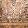 7′ x 12′ Gray Fine Hand-Knotted Central Asian Khotan Rug – Vintage Tribal Wool