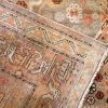7′ x 12′ Gray Fine Hand-Knotted Central Asian Khotan Rug – Vintage Tribal Wool