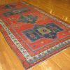 6′ x 12′ Red Fine Hand-Knotted Caucasian Kazak Rug – Tribal Wool