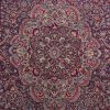 10′ x 13′ Red Fine Hand-Knotted Semi-Antique Persian Kerman Rug – Traditional Wool