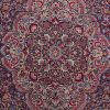 10′ x 13′ Red Fine Hand-Knotted Semi-Antique Persian Kerman Rug – Traditional Wool