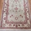 3′ x 11′ India Agra Light Blue Transitional Hall Runner – Hand Knotted