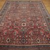 11′ x 14′ Red Fine Hand-Knotted Semi-antique Persian Mahal – Traditional Wool