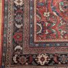 11′ x 14′ Red Fine Hand-Knotted Semi-antique Persian Mahal – Traditional Wool