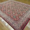 10′ x 13′ Terracotta Red Hand-Knotted Semi-Antique Persian Mahal Rug – Traditional Wool