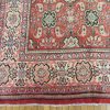 10′ x 13′ Terracotta Red Hand-Knotted Semi-Antique Persian Mahal Rug – Traditional Wool