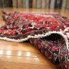 7′ x 10′ Red Fine Hand-Knotted Persian Heriz Rug – Traditional Wool