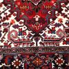 7′ x 10′ Red Fine Hand-Knotted Persian Heriz Rug – Traditional Wool