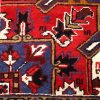 7′ x 10′ Red Fine Hand-Knotted Persian Heriz Rug – Traditional Wool