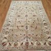 5′ x 8′ Afghan Handmade Sultanabad Design Oriental Rug – Beige