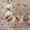 5′ x 8′ Afghan Handmade Sultanabad Design Oriental Rug – Beige